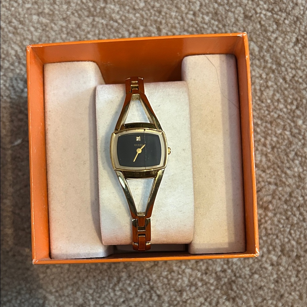 Gold and Black Watch